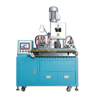 เครื่อง Crimping เชื่อมต่อฟันฉลามควบคุม PLC อัตโนมัติ