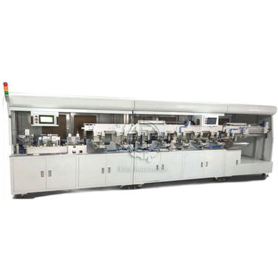 เครื่องจีบสาย Lan อัตโนมัติ 300pcs / H พร้อมการเรียงลำดับ CCD