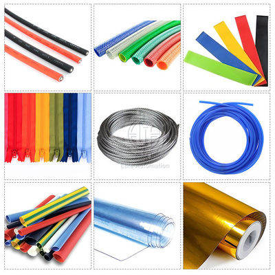 เครื่องตัดฟิล์มท่อ H480mm, เครื่องประมวลผลสายเคเบิล 150p / นาที