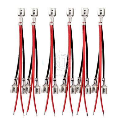 ห้าปลาย AWG18 เครื่องจีบเทอร์มินัลสายไฟสี่สายรวมกัน