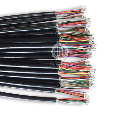 เครื่องปอกสายไฟ 16 แกนและเครื่องจีบ