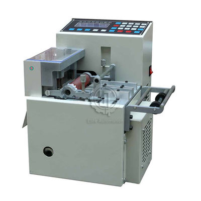 หน้าจอ LCD 7200times / H เครื่องตัดลวดอัตโนมัติสำหรับวัสดุท่อหดความร้อน