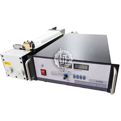 เครื่องเชื่อมโลหะ 20KHz เครื่องบัดกรีกึ่งอัตโนมัติการใช้ลวดตะกั่วมอเตอร์