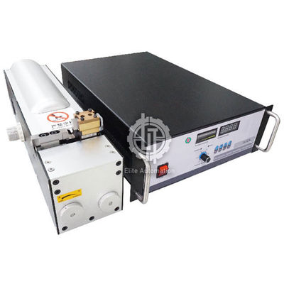 เครื่องเชื่อมโลหะ 20KHz เครื่องบัดกรีกึ่งอัตโนมัติการใช้ลวดตะกั่วมอเตอร์