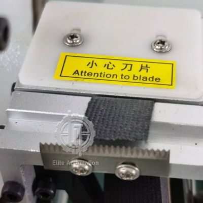 เครื่องม้วนลวดอัตโนมัติ Dia37mm พร้อมอุปกรณ์ดึงสายเคเบิลความกว้างของเทป 5-25 มม