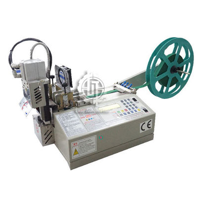 เครื่องตัดสายรัดอัตโนมัติแบบโรตารี่สูงสุด 600C สำหรับริบบิ้นไนลอน