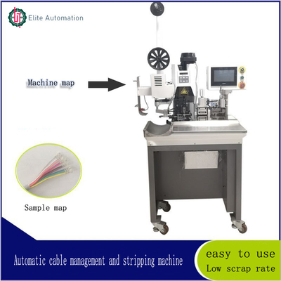 เครื่องตัดสายรัดอัตโนมัติ 1-30 รอบต่อนาทีสำหรับม้วนเทปเวลโคร / ริบบิ้น