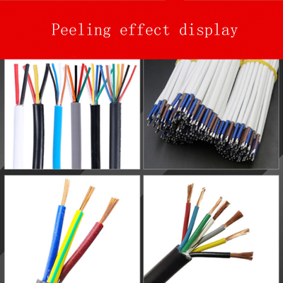 เครื่องลอกลวดนิวเมติก 3F / 4F พร้อมการออกแบบมีดคู่