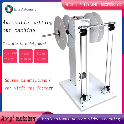 การเหนี่ยวนำอัตโนมัติเต็มรูปแบบ Pay Off Frame Pay Off Reel Winding Rotation