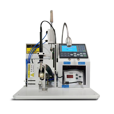 PLC Control Semi Automatic Spot Welder สำหรับบอร์ด PCB / DB9 Airline Plug