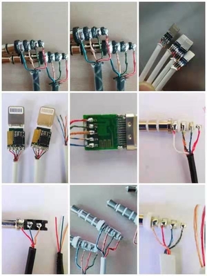 ตัดลอกเครื่องบัดกรีสายเคเบิลข้อมูล USB และการเชื่อมลวดอื่นๆ
